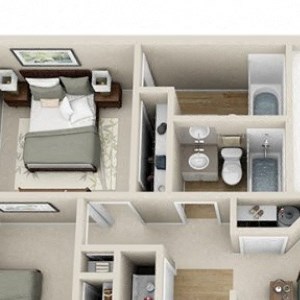 The Pointe Apartments 2x2 A Floor Plan The Pointe Apartments 2x2 A Floor Plan